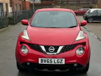 Begagnad Nissan Juke Acenta 110 HK (80 kW) 2015 Röd SUV