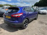 Used Nissan Qashqai N-TEC 2015 Blue SUV