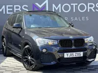 Used BMW X3 M Sport 254 HP (186 kW) 2015 Black SUV