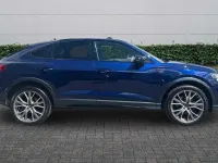 Used Audi Q3 Black Edition 150 HP (110 kW) 2024 Blue SUV