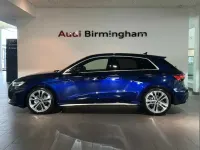 Used Audi A3 S-Line 150 HP (110 kW) 2025 Blue Hatchback