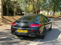 Used Mercedes C220 AMG line 2017 Black Coupe