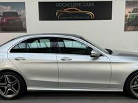 Used Mercedes C220 AMG line 194 HP (142 kW) 2019 Silver Sedan