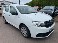 Begagnad Dacia Sandero Ambiance 75 HK (55 kW) 2017 Vit Halvkombi