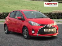 Used Toyota Yaris 2017 Red Hatchback
