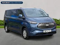 Used Ford E-Transit Limited 100 kW (136 HP) 2024 Blue Van