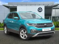 Used VW T-Cross SEL 110 HP (80 kW) 2023 Turquoise SUV