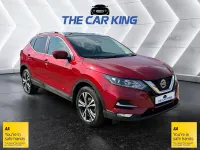 Begagnad Nissan Qashqai N-Connecta 2018 Röd SUV