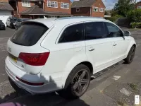 Used Audi Q7 S-Line 245 HP (180 kW) 2015 White SUV