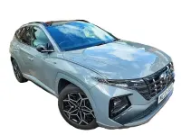 Usado Hyundai Tucson N Line 2022 Gris SUV