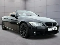 Used BMW 320 Cabriolet Sport Line 184 HP (135 kW) 2012 Black Cabriolet