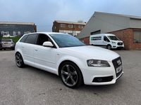 Used Audi A3 S-Line 2010 White Hatchback