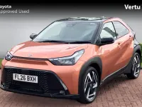 Used Toyota Aygo X Design 116 HP (85 kW) 2026 Cinnamon bitone (metallic paint) SUV