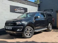 Used Ford Ranger Wildtrack 200 HP (147 kW) 2017 Black Pickup