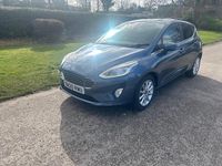 Used Ford Fiesta Titanium 95 HP (69 kW) 2020 Blue Hatchback