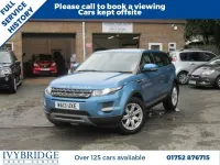 Używany Land Rover Range Rover evoque Pure 190 KM (139 kW) 2013 Niebieski SUV