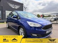 Used Ford C-MAX Zetec 120 HP (88 kW) 2016 Blue MPV
