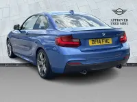 Used BMW M235 2014 Blue Coupe