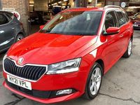 Used Skoda Fabia SE L 2021 Red Estate