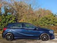 Used Mercedes A180 AMG line 2017 Blue Hatchback