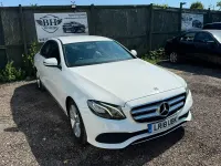Used Mercedes E220 SE 194 HP (142 kW) 2018 White Sedan