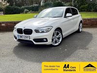 Used BMW 118 Sport Line 2017 White Hatchback