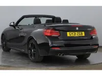 Used BMW 218 M Sport 136 HP (100 kW) 2021 Black Cabriolet