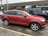 Used Audi Q7 S-line plus 340 HP (250 kW) 2013 Red SUV