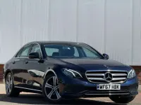 Used Mercedes E220 SE 2017 Blue Sedan