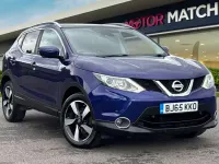 Used Nissan Qashqai N-TEC 110 HP (80 kW) 2015 Blue SUV