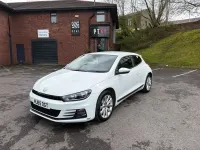 Used VW Scirocco S 125 HP (91 kW) 2015 White Coupe