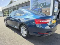 Used Skoda Superb SE Technology 150 HP (110 kW) 2022 Blue Hatchback