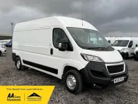 Used Peugeot Boxer S 140 HP (102 kW) 2020 White Van