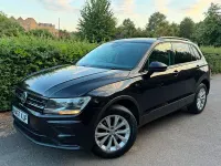 Used VW Tiguan S 150 HP (110 kW) 2017 Black SUV