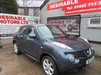Used Nissan Juke Acenta 2011 Blue SUV