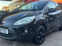 Used Ford Ka Zetec 69 HP (50 kW) 2016 Black Hatchback