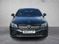 Used Mercedes C200 AMG line 184 HP (135 kW) 2023 Black Coupe