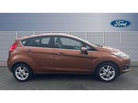 Used Ford Fiesta Zetec 101 HP (74 kW) 2017 Brown Hatchback