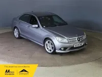 Used Mercedes C220 2009 Silver Sedan