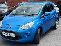 Używany Ford Ka Titanium 69 KM (50 kW) 2013 Niebieski Hatchback