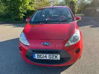 Usado Ford Ka S 69 HP (50 kW) 2014 Vermelho Citadino