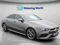 Usado Mercedes CLA200 AMG line 163 CV (119 kW) 2019 Gris Coupe