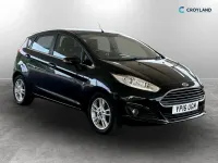 Usado Ford Fiesta Zetec 100 HP (73 kW) 2016 Preto Citadino