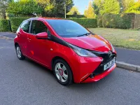 Used Toyota Aygo X-play 69 HP (50 kW) 2017 Red Hatchback