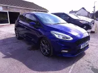 Used Ford Fiesta ST-Line 100 HP (73 kW) 2018 Blue Hatchback