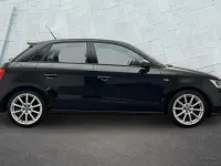 Used Audi A1 S-Line 123 HP (90 kW) 2018 Black Hatchback