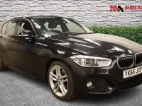 Used BMW 116 M Sport 116 HP (85 kW) 2016 Black Hatchback
