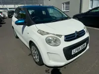 Used Citroën C1 Feel 68 HP (50 kW) 2015 White Hatchback