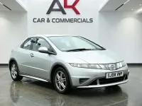 Used Honda Civic SE 2008 Silver Hatchback