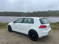 Used VW Golf VII S 115 HP (84 kW) 2017 White Hatchback